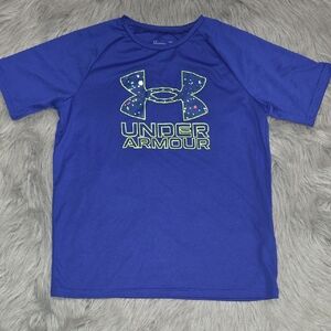 Under Armour Royal Blue Tee with Logo